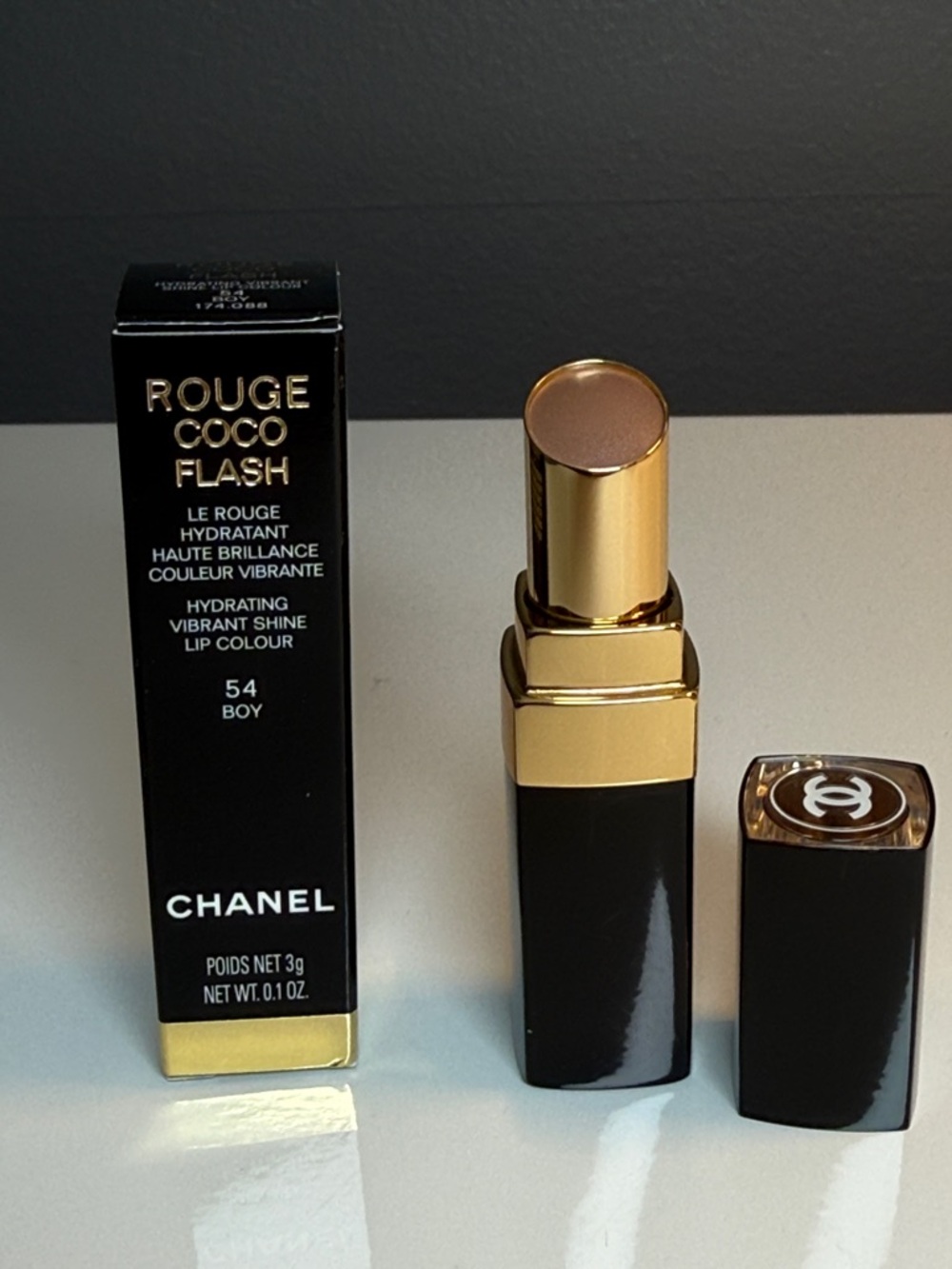 CHANEL Rouge Coco Flash Hydrating Lip Colour - 54 Boy, new/unused